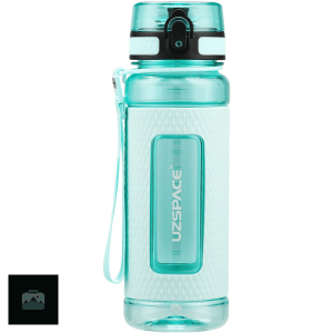 Gourde sportive verte menthe pour une hydratation facile