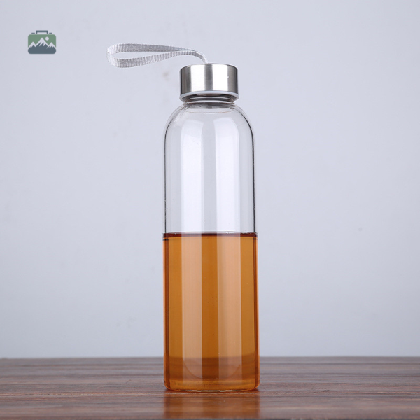 Bouteille en verre 550 ml, parfaite pour le sport