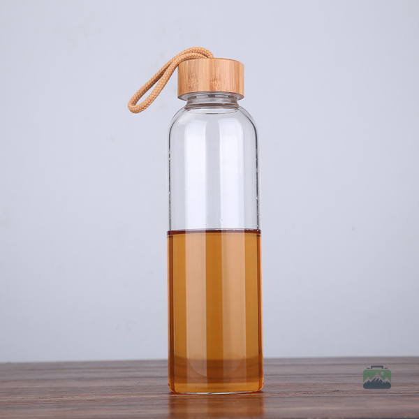 Gourde en verre 550 ml, hydratation saine et durable