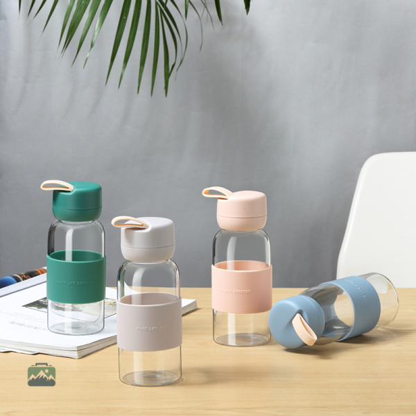 Gourde en Verre au design raffiné et moderne