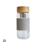 Gourde en verre infuseur thé 400ml