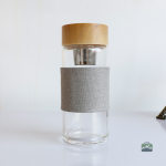 Gourde infuseur en verre pour thé