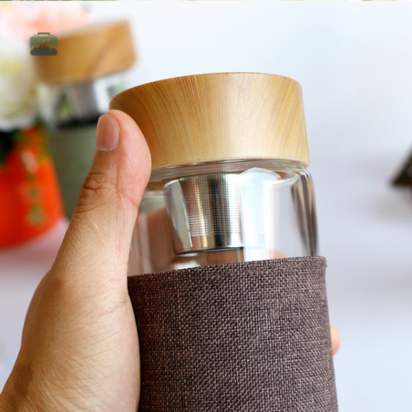Gourde 400ml pour infusion de thé