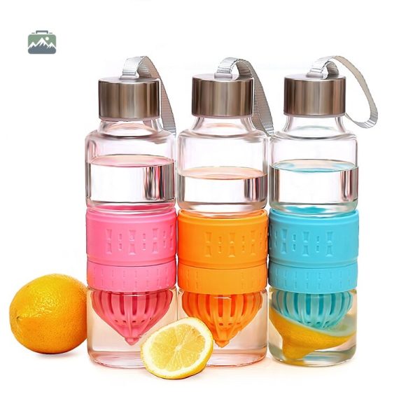 Gourde en Verre design pratique