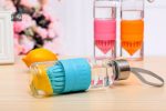 Accessoire de cuisine : gourde en verre