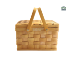 Grand Panier Pique-Nique en Bois