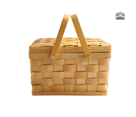 grand-panier-a-pique-nique-en-bois-1 Grand Panier Pique-Nique en Bois