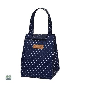 Lunch Bag Bleu à Pois pour le déjeuner
