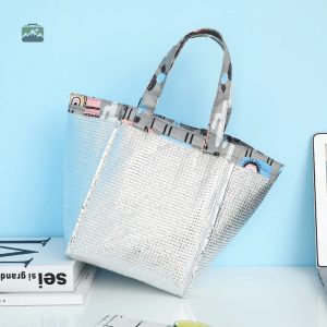 Sac à déjeuner crème glacée, idéal pour le transport d'aliments