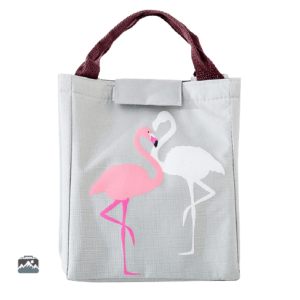 Lunch Bag Flamingos mignon et coloré pour repas