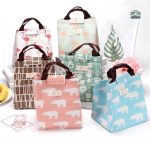 Lunch Bag tendance avec design géométrique pour le travail