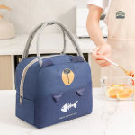 Sac isotherme enfant motif ours bleu