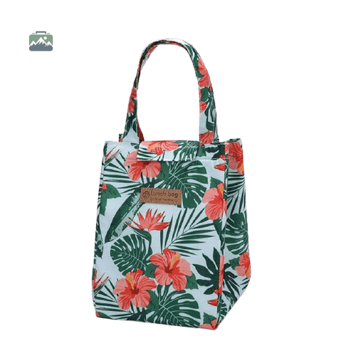 lunch-bag-feuilles-et-fleurs-tropicales-1 Lunch Bag Tropical Feuilles et Fleurs