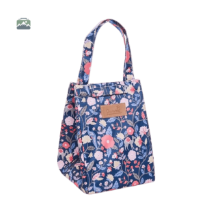 Lunch Bag Fleurs Multicolores avec design coloré