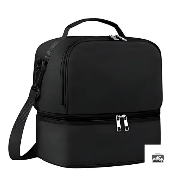 lunch-bag-glaciere-noir-double-compartiment-1 Lunch Bag Glacière Noir Double Compartiment