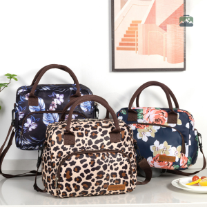 Lunch Bag au motif guépard pour repas frais