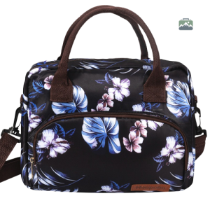 Lunch Bag Isotherme Monstera pour repas en bandoulière