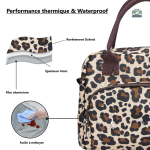 Sac Isotherme Monstera avec bandoulière pratique