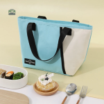 Lunch Bag isotherme avec poignée, couleur bleue