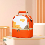 Lunch bag design moderne en orange