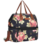Lunch Bag Isotherme Fleurs pour repas à emporter