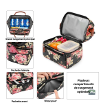 Sac Isotherme pour repas, motif floral élégant et pratique