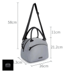 Sac à déjeuner isotherme avec bandoulière ajustable