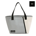 Lunch Bag Isotherme Gris à Main