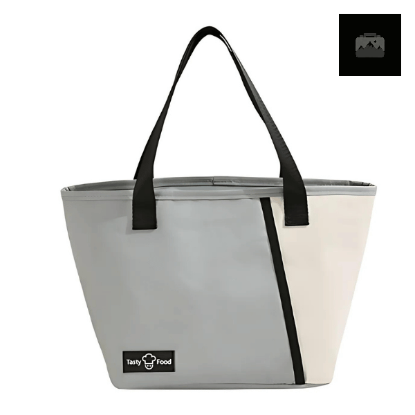 lunch-bag-isotherme-gris-main-1 Lunch Bag Isotherme Gris à Main