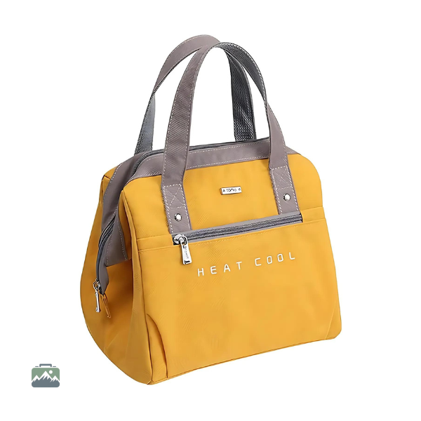 lunch-bag-isotherme-jaune-chic-1 Lunch Bag Isotherme Jaune Chic pour repas à emporter