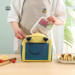 Sac de repas isotherme jaune pratique
