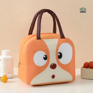 Sac isotherme motif chien, idéal pour le repas des enfants