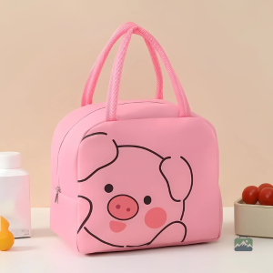 Sac Isotherme Enfant avec design cochon coloré