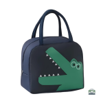 Lunch bag isotherme croco bleu pour enfants