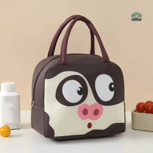 Sac isotherme enfant motif vache, pratique et coloré