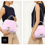 Lunch Bag Rose, idéal pour les repas en extérieur