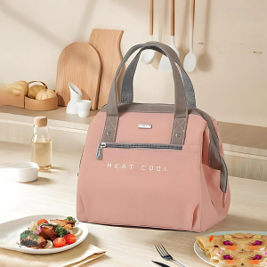 Sac Isotherme Repas élégant en rose