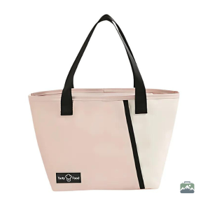 Lunch bag isotherme rose à main pour repas