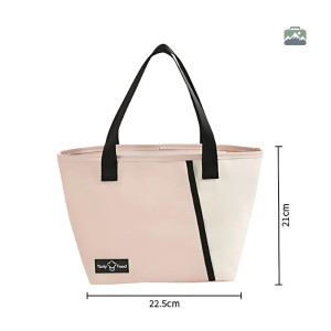 Lunch bag isolant élégant et fonctionnel en rose