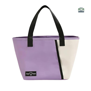 Lunch Bag Isotherme Violet à Main