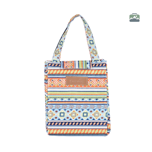 lunch-bag-mosaique-multicolore-1 Lunch Bag Mosaïque Multicolore pour repas en déplacement
