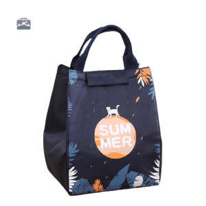 Lunch Bag Orange Summer pour un repas en extérieur