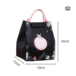 Sac à lunch rose, design estival et pratique