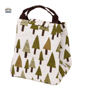 Lunch Bag Sapin avec motif de sapin élégant