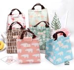 Lunch Bag pratique avec imprimé sapin décoratif