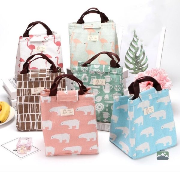 Lunch Bag pratique avec imprimé sapin décoratif