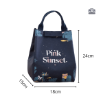 Sac à lunch Sunset, design coloré et fonctionnel pour vos déjeuners