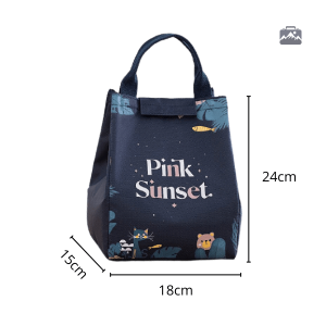 Sac à lunch Sunset, design coloré et fonctionnel pour vos déjeuners