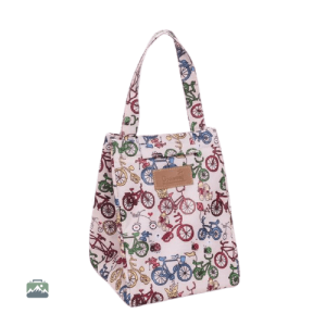 Lunch Bag Vélos Multicolores pour repas en déplacement