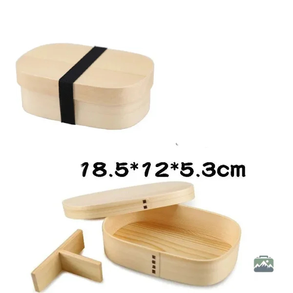 Lunch Box design en bambou pour une utilisation quotidienne